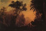 Claude Lorrain Landscape with a Hermit oil painting